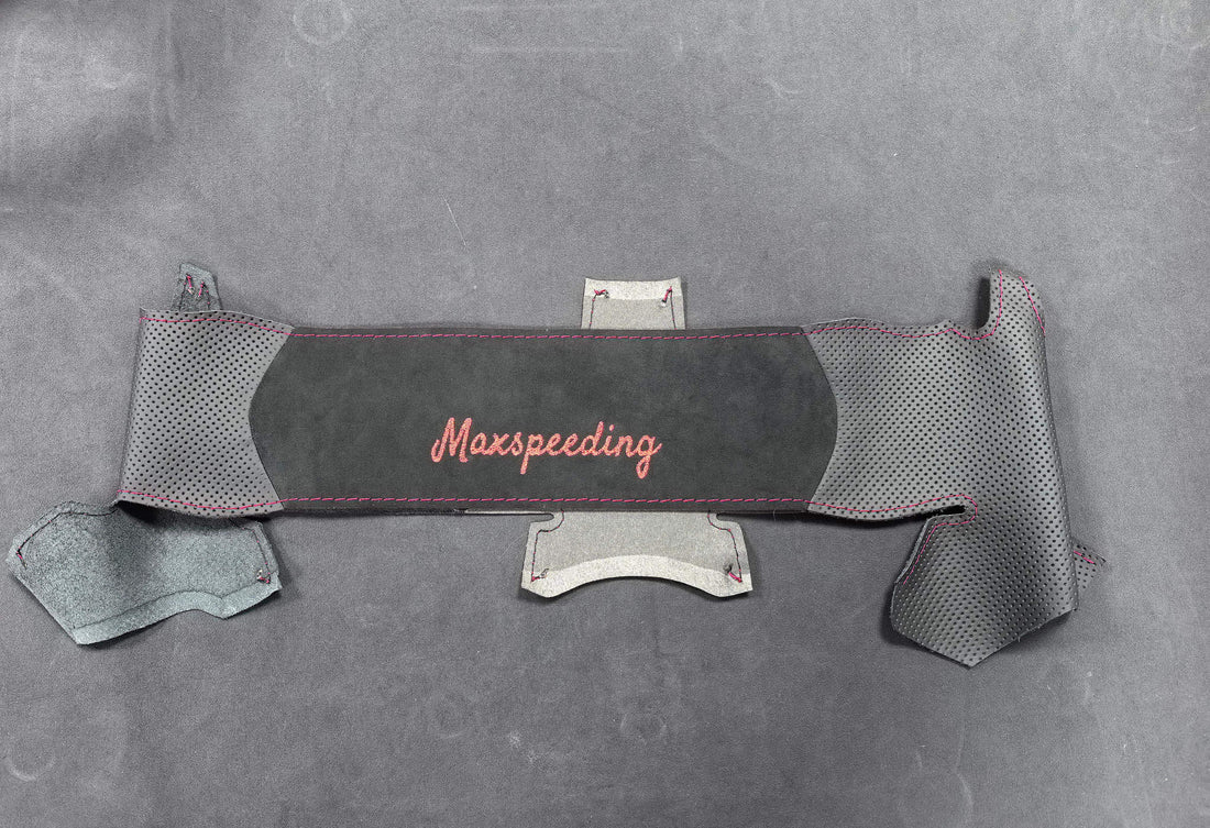 MaxSpeeding Custom Made Steering Wheel Cover