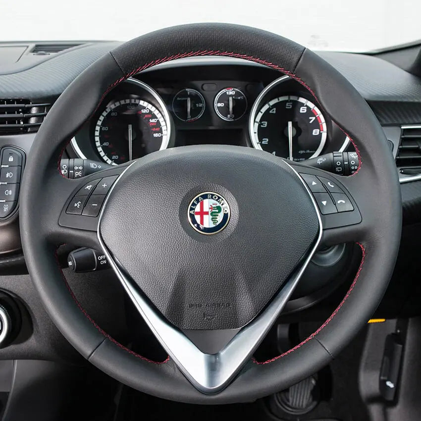 Steering Wheel Cover Kits for Alfa Romeo Giulietta MiTo 2014-2022