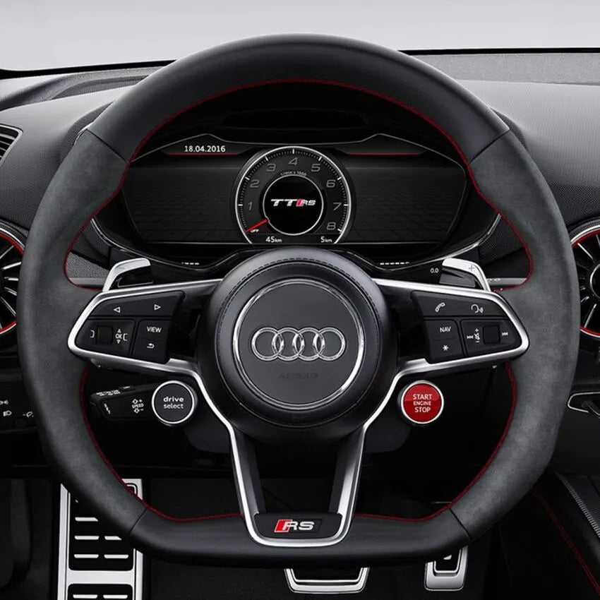 Steering Wheel Cover Kits for Audi R8 TT TTS TTRS 2016-2023