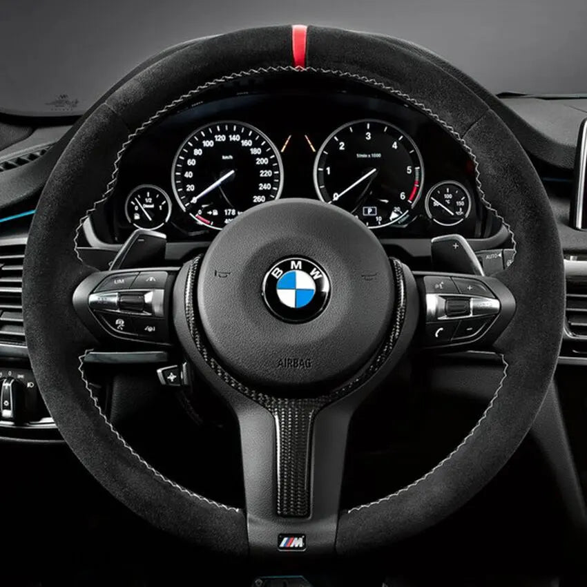 Steering Wheel Cover Kits for BMW BMW X1 X2 X3 X4 X5 X6 F10 F11 F12 F20 F21 M135i M140i F45 F46 M235i M240i F30 F31 F32 F33 F34 F36 M Sport