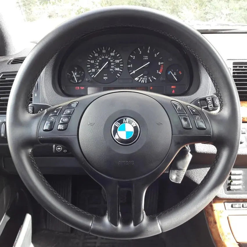 Steering Wheel Cover Kits for BMW E46 E39 X5 E53 Z3 E36 2000-2006