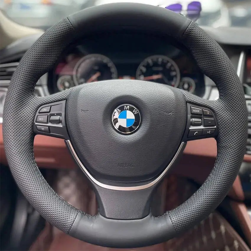 Steering Wheel Cover Kits for BMW F01 F02 F06 F07 F10 F11 F12 F13 2008-2017