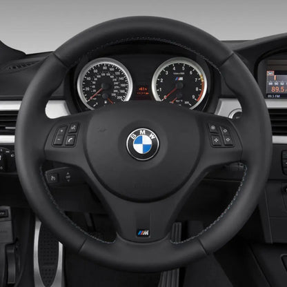 Steering Wheel Cover Kits for BMW X1 E84 E81 E82 E87 E88 M3 E90 E92 E93 2005-2013