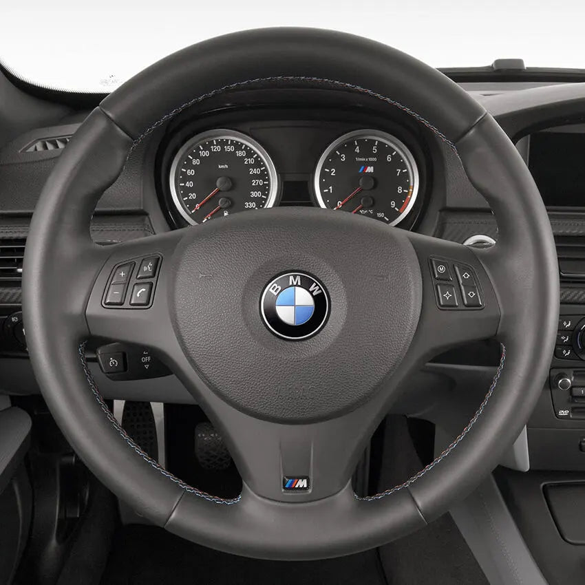 Steering Wheel Cover Kits for BMW X1 E84 E81 E82 E87 E88 M3 E90 E92 E93 2005-2013