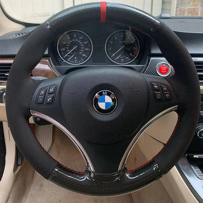 Steering Wheel Cover Kits for BMW X1 M3 E81 M E82 E84 E87 E88 E90 E91 E92 E93 2005-2013