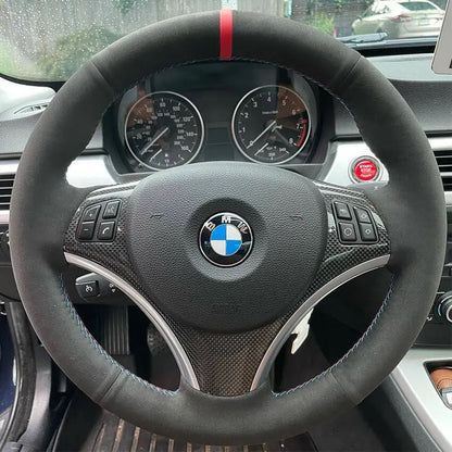 Steering Wheel Cover Kits for BMW X1 M3 E81 M E82 E84 E87 E88 E90 E91 E92 E93 2005-2013