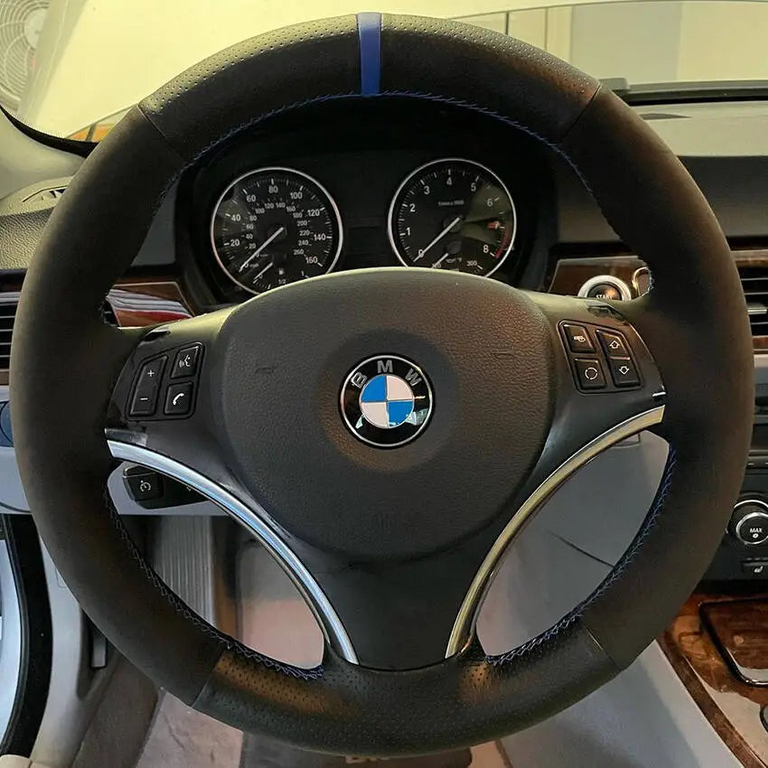 Steering Wheel Cover Kits for BMW X1 M3 E81 M E82 E84 E87 E88 E90 E91 E92 E93 2005-2013