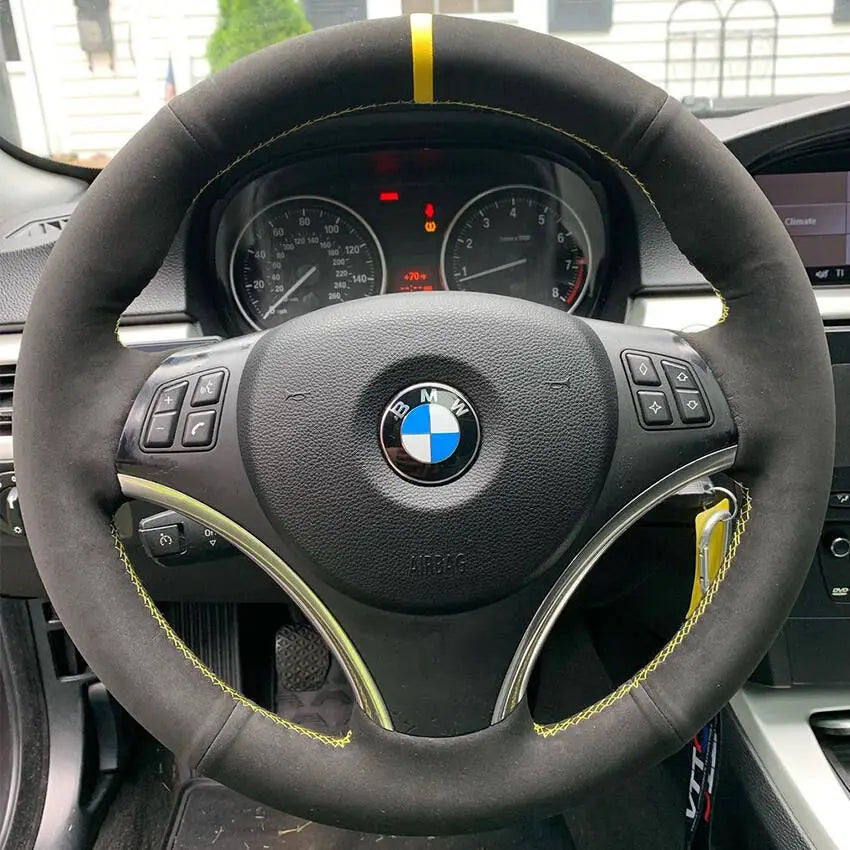 Steering Wheel Cover Kits for BMW X1 M3 E81 M E82 E84 E87 E88 E90 E91 E92 E93 2005-2013