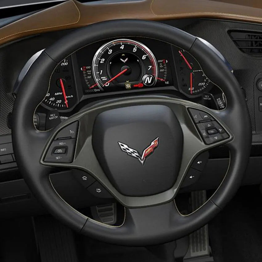 Steering Wheel Cover Kits for Chevrolet Corvette C7 2014-2015