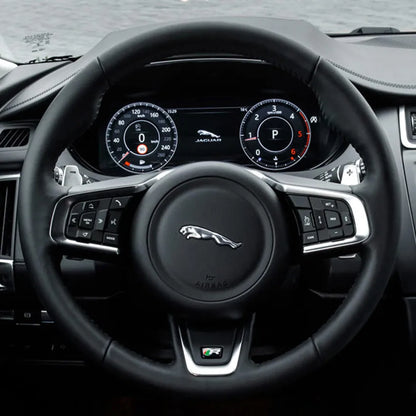 Steering Wheel Cover Kits for Jaguar E-Pace F-Pace XE XF R-SPORT 2015-2019