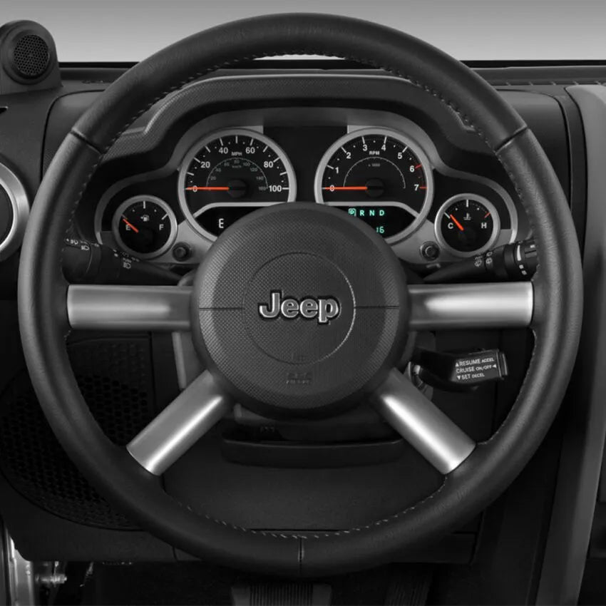 Steering Wheel Cover Kits for Jeep JK Wrangler Gladiator 2007-2010