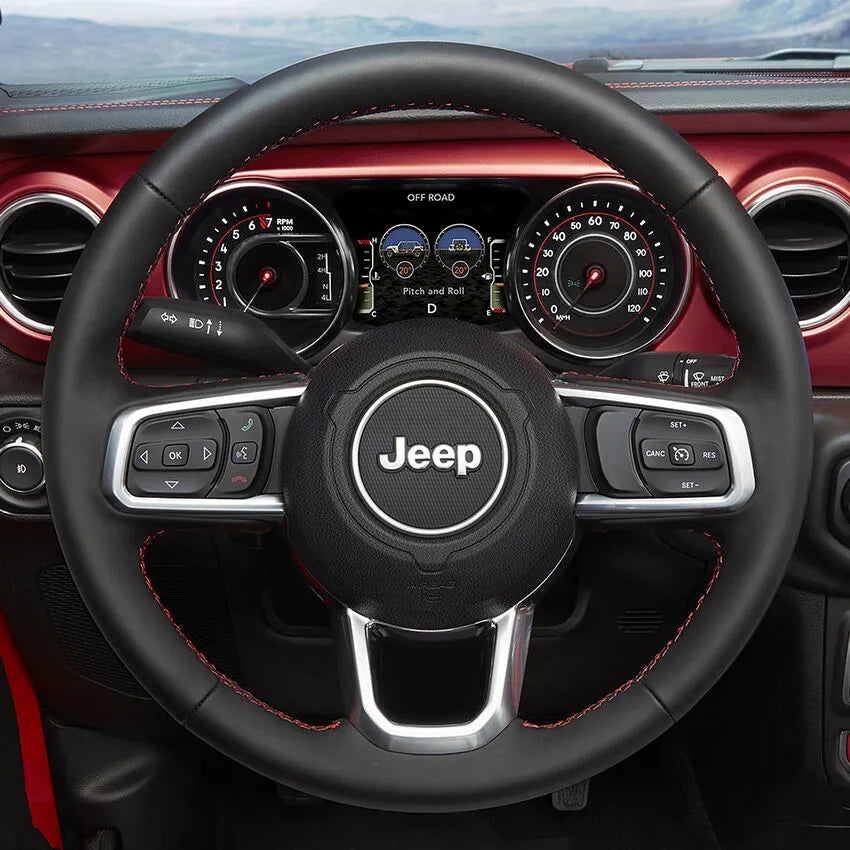 Steering Wheel Cover Kits for Jeep Wrangler 2018-2022