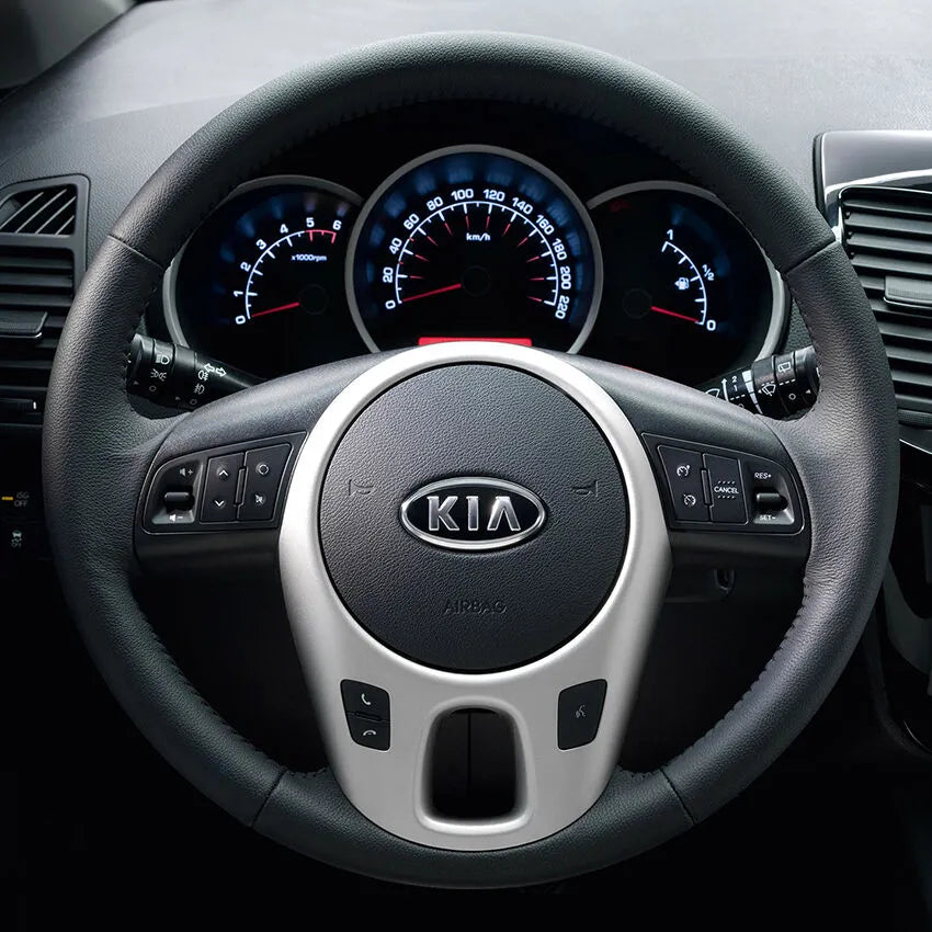 Steering Wheel Cover Kits for Kia Forte Koup Forte5 Rio Soul Picanto Rio 2 Venga Cerato 2 2009-2019