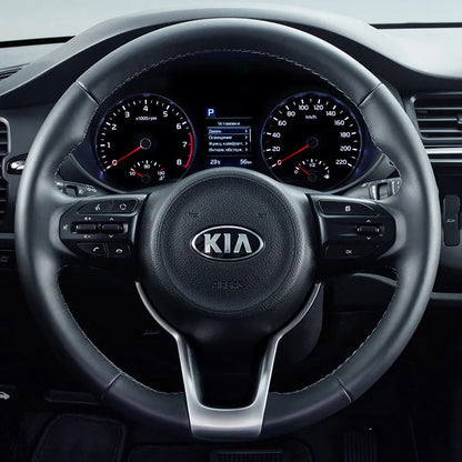 Steering Wheel Cover Kits for Kia Picanto 3 Rio Rio 4 Stonic 2017-2022