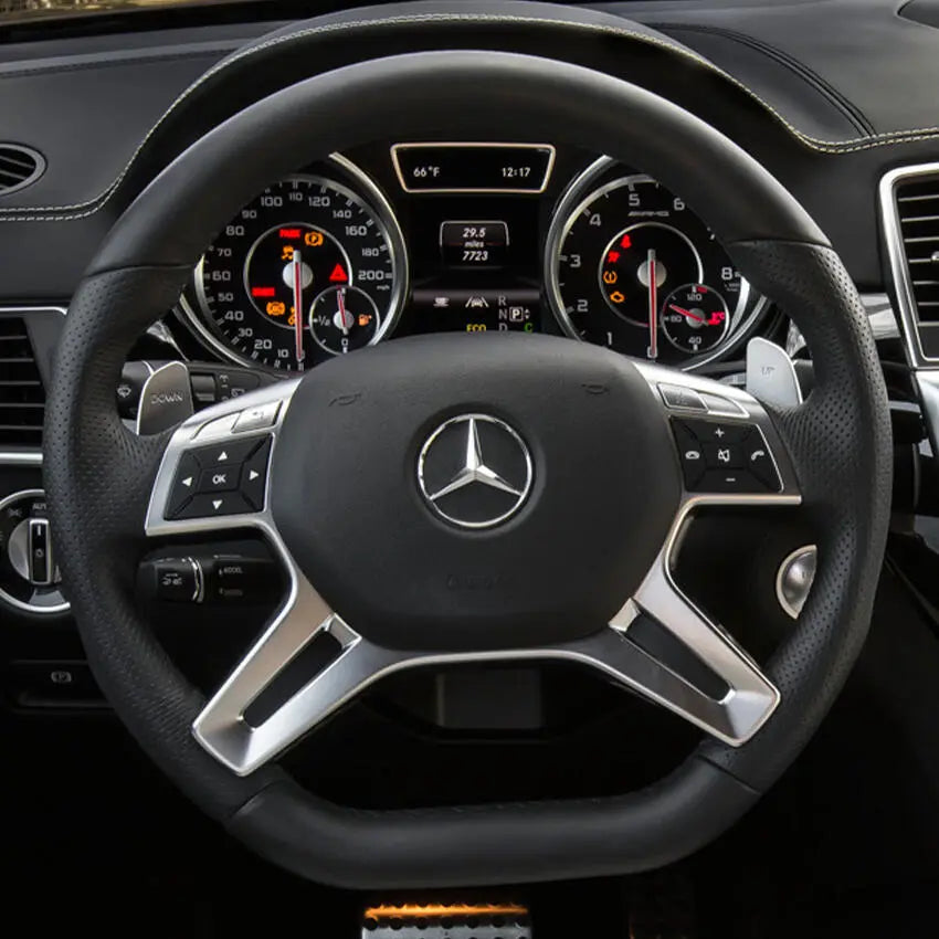 Steering Wheel Cover Kits for Mercedes-Benz ML G GL 63 AMG G-CLASS 2013-2018