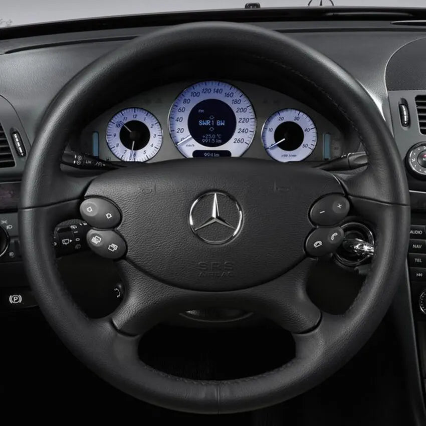 Steering Wheel Cover Kits for Mercedes Benz W211 C209 C219 W463 R230 2003-2009