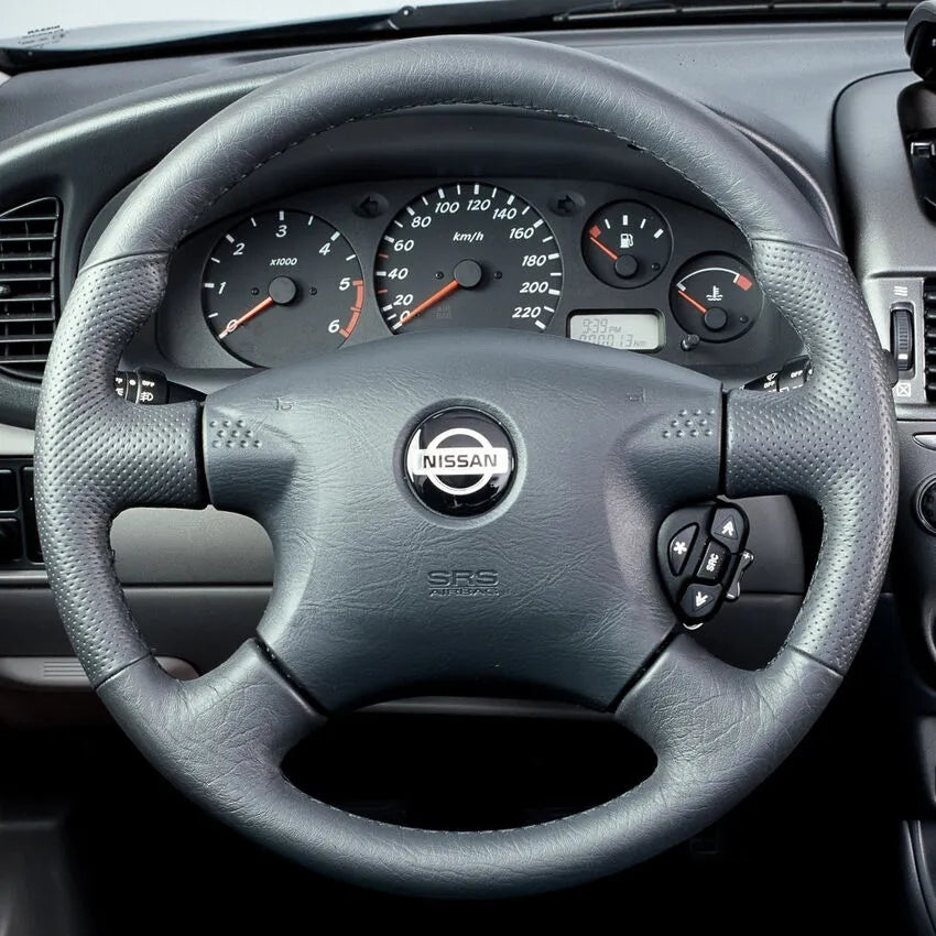 Steering Wheel Cover Kits for Nissan Almera X-Trail Terrano 2  Almera Tino  Micra  Primera Pulsar N16 2000-2003