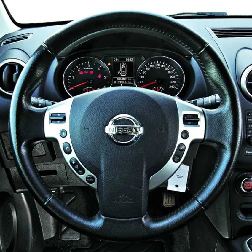 Steering Wheel Cover Kits for Nissan Qashqai  X-Trail  NV200 Serena Evalia AD  Dualis Rogue Sentra Dualis J10 2006-2020