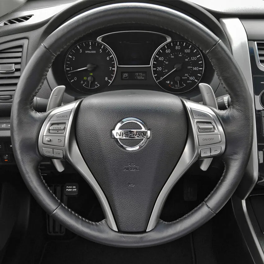 Steering Wheel Cover Kits for Nissan Qashqai X-Trail T32 Teana Altima Sentra Tiida Navara D23 Pulsar Rogue 2013-2020