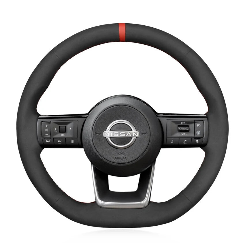 Steering Wheel Cover Kits for Nissan Rogue Qashqai III X-Trail Pathfinder IV Aura 2021-2024