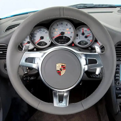 Steering Wheel Cover Kits for Porsche 911 Boxster Cayman Cayenne Panamera 2009-2016