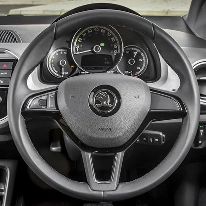 Steering Wheel Cover Kits for Skoda Citigo Fabia Karoq Roomster Rapid Octavia Superb Yeti Kodiaq Scala 2012-2019