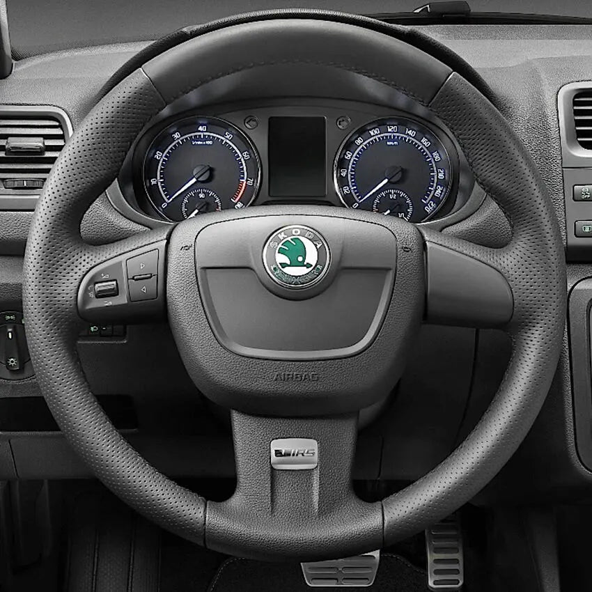 Steering Wheel Cover Kits for Skoda Fabia RS II 2010-2014