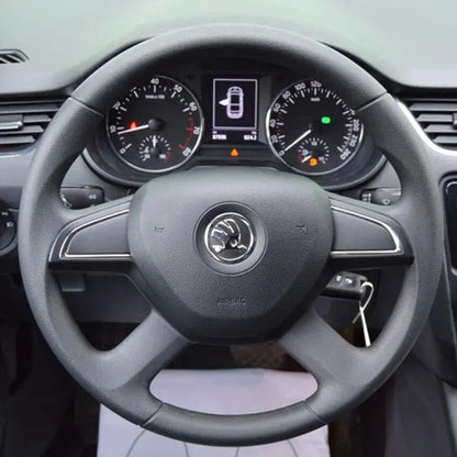 Steering Wheel Cover Kits for Skoda Octavia Fabia 2013 2014