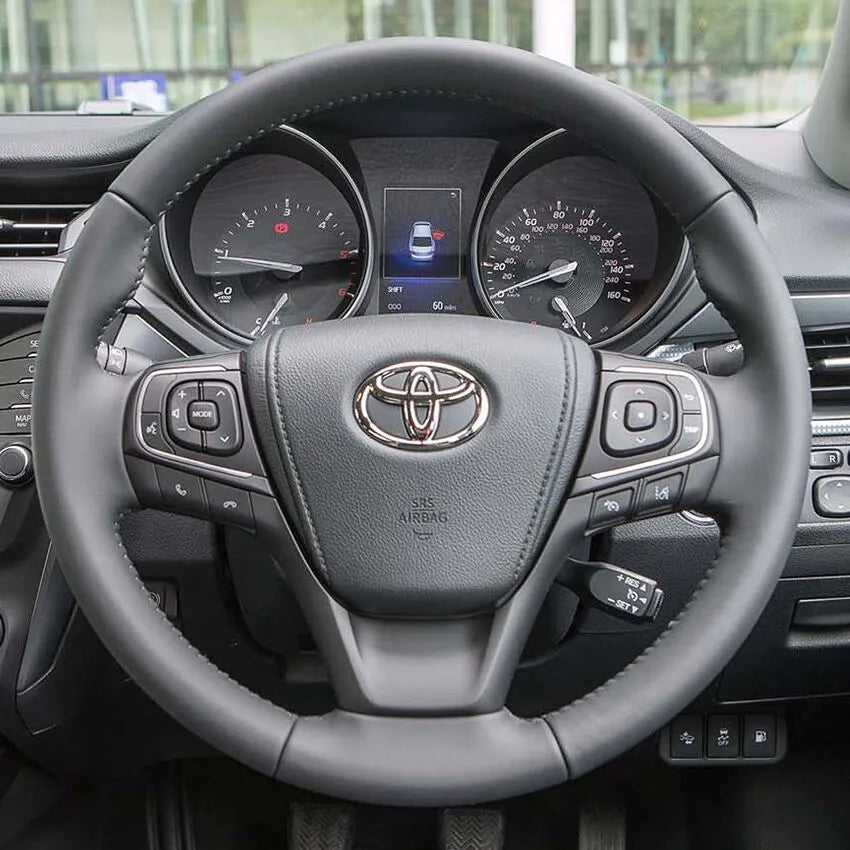 Steering Wheel Cover Kits for Toyota Avensis Camry Verso Avalon Previa Harrier Noah Premio 2013-2020