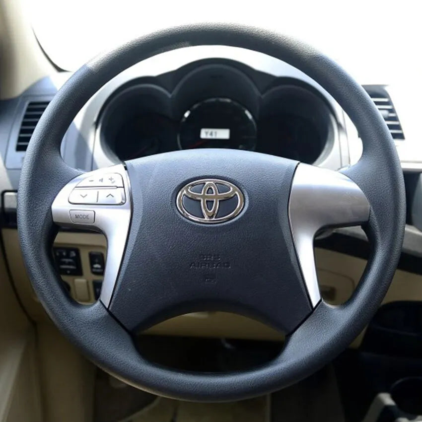 Steering Wheel Cover Kits for Toyota Fortuner Hilux 2011-2015