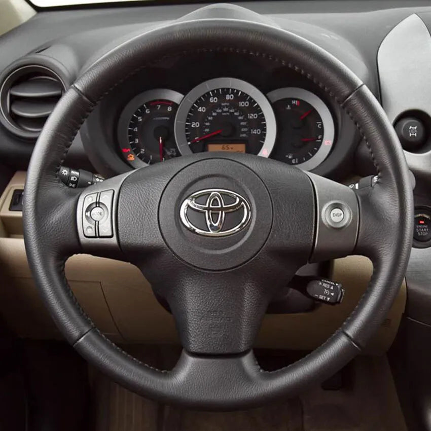 Steering Wheel Cover Kits for Toyota RAV4 Yaris Urban Cruiser Passo Sette Vanguard  Ist 2005-2016