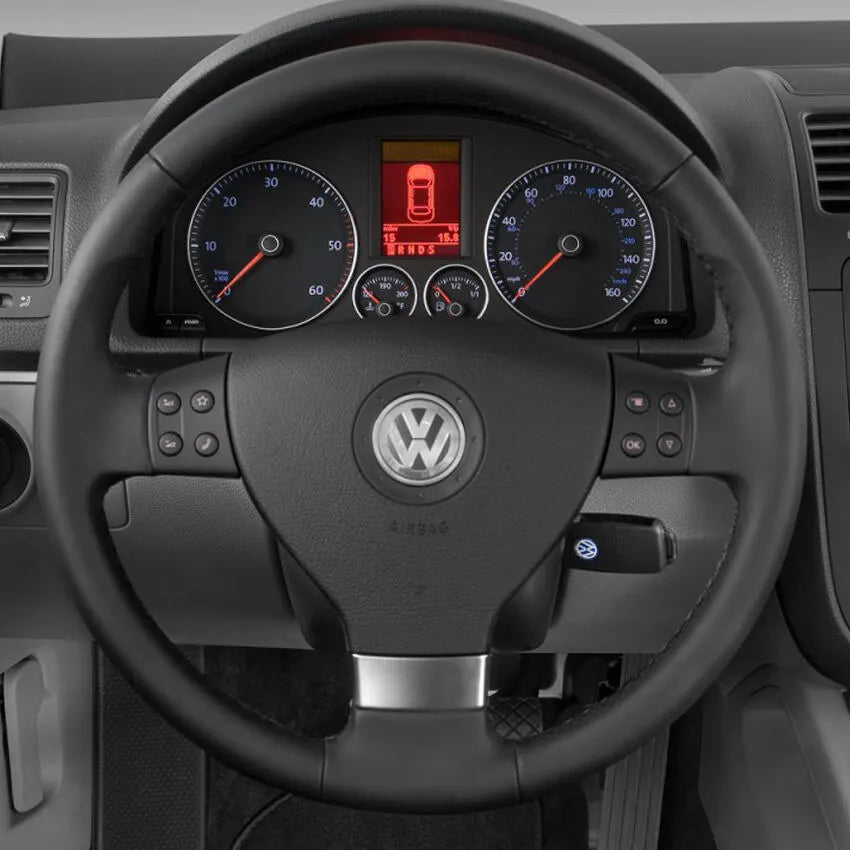 Steering Wheel Cover Kits for Volkswagen Golf 5 Golf PlusPolo Jetta Passat Variant Tiguan Touran Caddy EOS 2003-2010