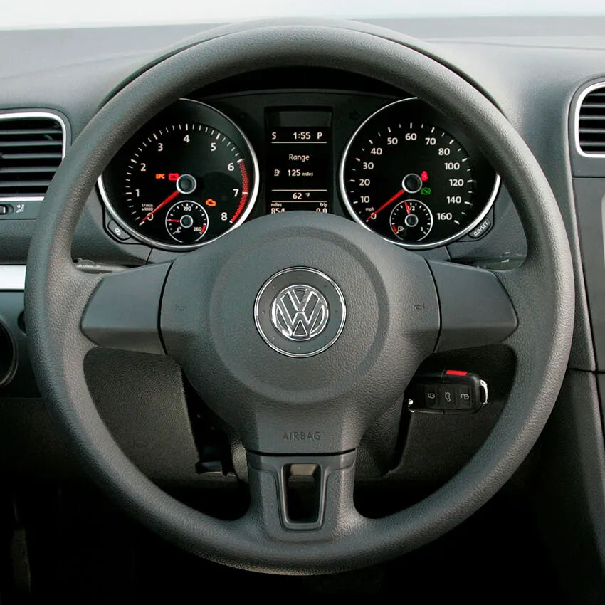 Steering Wheel Cover Kits for Volkswagen Golf 6 Golf Plus Polo Tiguan Touran Caddy  Jetta 2009-2016