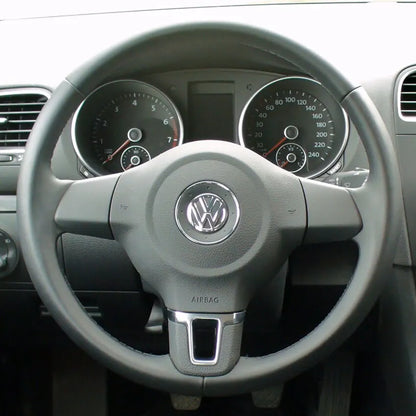 Steering Wheel Cover Kits for Volkswagen Golf 6 Golf Plus VW Polo Tiguan Touran Caddy Jetta 2009-2016