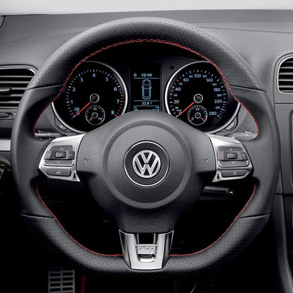 Steering Wheel Cover Kits for Volkswagen Golf 6 Polo GTI 2014 Polo Scirocco CC Tiguan Jetta Tiguan 2009-2016