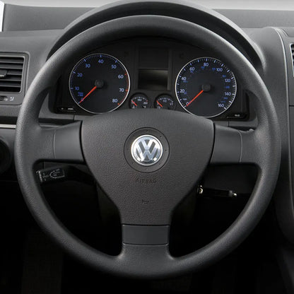 Steering Wheel Cover Kits for Volkswagen VW Golf 5 Plus Polo Jetta Tiguan Touran Caddy EOS Rabbit 2003-2010